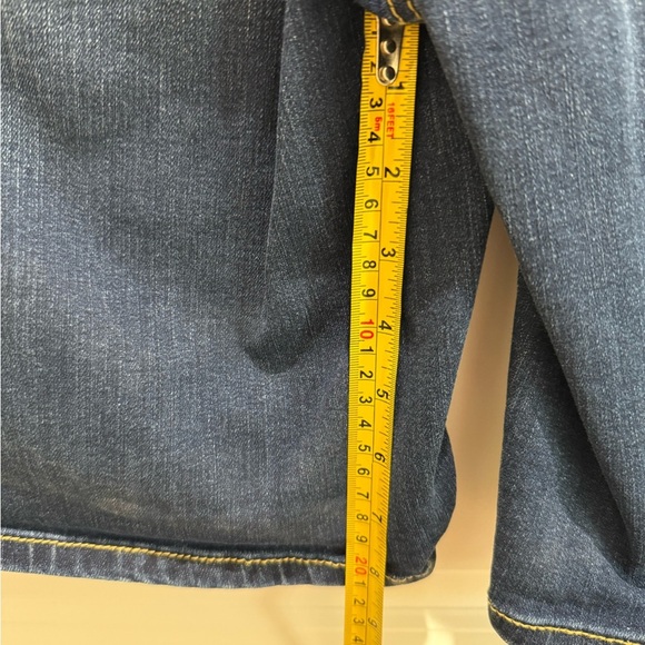 Seven7 Navy Blue Denim Shorts - Picture 3 of 4